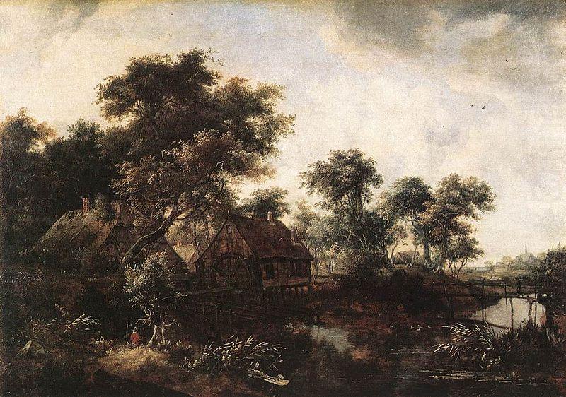 The Water Mill, Meindert Hobbema